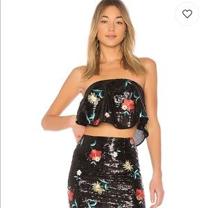 🌻Host Pick 🌻 Lovers + Friends Kravitz Sequin Top